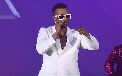 Egyptian rapper Mohamed Ramadan. (screen capture, YouTube)