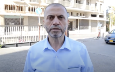 Suleiman Aghbariyah, former mayor of Umm al-Fahm (screenshot) Suleiman Aghbariyah, former mayor of Umm al-Fahm (screenshot)