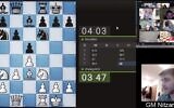 Bhutanese and Israeli chess players in a friendly online chess match on January 21, 2021 just weeks after the two countries agreed to diplomatic relations Courtesy Chess4All)