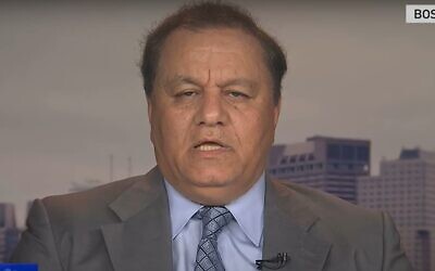 Kaveh Lotfolah Afrasiabi. (Screenshot: YouTube)