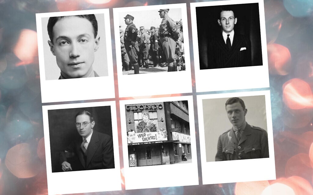 Clockwise from top left: Philip Sassoon; both gay and anti-Semitic, SA head Ernst Röhm, left, and his deputy Edmund Heines, right; Ronald Cartland; Victor Cazalet; Berlin gay club Eldorado; Robert Bernays. (Public domain; Bundesarchiv Bild) Clockwise from top left: Philip Sassoon; both gay and anti-Semitic, SA head Ernst Röhm, left, and his deputy Edmund Heines, right; Ronald Cartland; Victor Cazalet; Berlin gay club Eldorado; Robert Bernays. (Public domain; Bundesarchiv Bild)