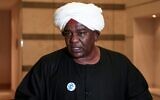 Sudanese businessman Abu al-Qassem Bortoum speaks during an inter-faith event to promote religious tolerance in Sudan's capital Khartoum on February 6, 2021.(Ebrahim HAMID / AFP)
