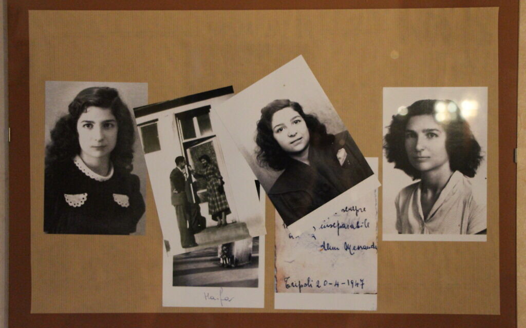 Messauda Fadlun, seen in old photos, was living in Libya in 1938 when it was an Italian colony and under the racist laws targeting the Jewish community. (Courtesy of Ariel Finzi/ via JTA) Messauda Fadlun, seen in old photos, was living in Libya in 1938 when it was an Italian colony and under the racist laws targeting the Jewish community. (Courtesy of Ariel Finzi/ via JTA)