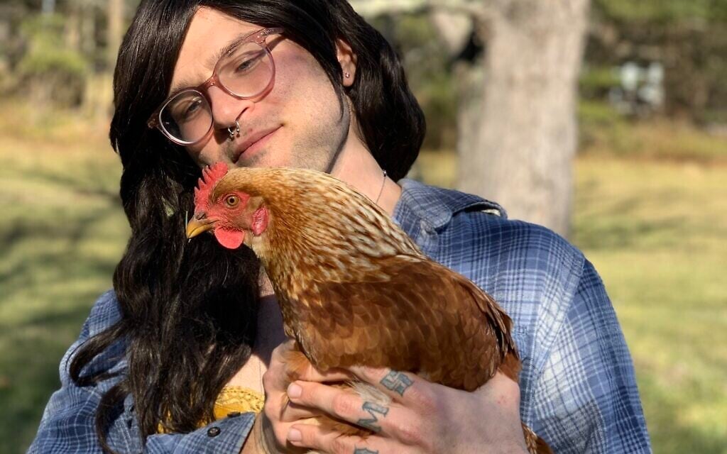 Shoshana Mackay lives on a Jewish farm in North Carolina. (Courtesy of Mackay/ via JTA)