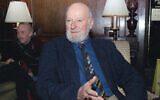 Author Lawrence Ferlinghetti appears in Oct. 8, 1988 (AP Photo/Frankie Ziths, File)