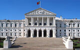 The Assembly of the Republic in Lisbon, Portugal (The Assembly of the Republic via JTA)