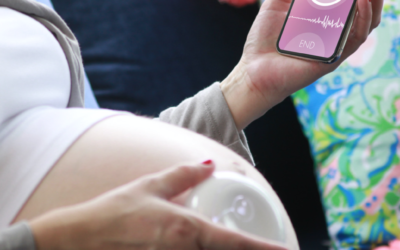 An Israeli woman using the HeraBEAT device, newly deployed at Sheba Medical Center (courtesy of Sheba Medical Center)