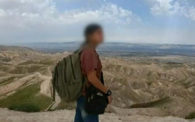 The Israeli woman who crossed into Syria and was returned in a deal brokered by Russia, in a photo shown by Channel 12 on February 20, 2021. (Channel 12 screenshot) The Israeli woman who crossed into Syria and was returned in a deal brokered by Russia, in a photo shown by Channel 12 on February 20, 2021. (Channel 12 screenshot)