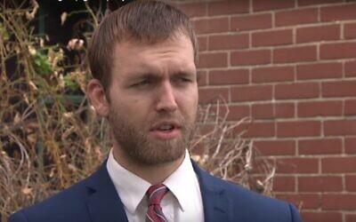 Screen capture from video of Travis Patron, leader of the Canadian Nationalist Party. (YouTube)