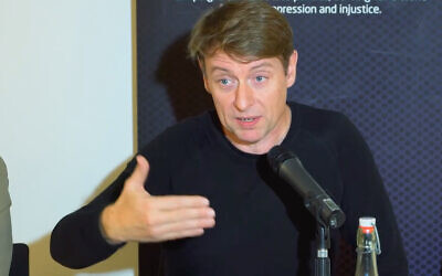 University of Bristol lecturer David Miller. (YouTube screenshot)