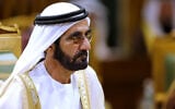 Prime Minister of the United Arab Emirates Sheikh Sheikh Mohammed bin Rashid Al Maktoum attends the 40th Gulf Cooperation Council Summit in Riyadh, Saudi Arabia, Dec. 10, 2019. (AP Photo/Amr Nabil, FILE)