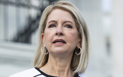 Illinois Republican Rep. Mary Miller. (Tom Williams/CQ-Roll Call, Inc via Getty Images/JTA)
