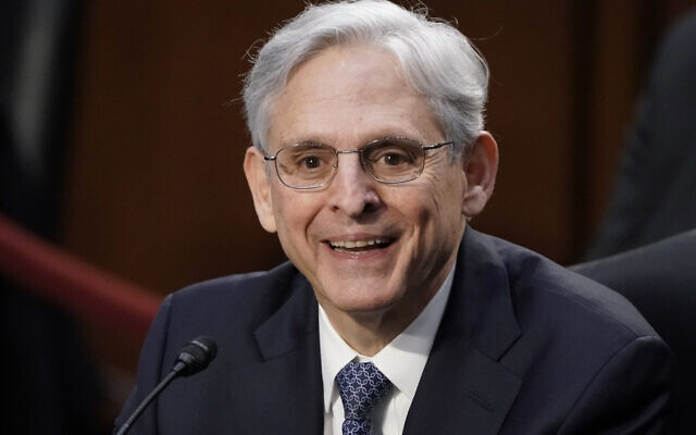 Judge Merrick Garland, US President Joe Biden's pick to be attorney general, appears before the Senate Judiciary Committee for his confirmation hearing, on Capitol Hill in Washington, February 22, 2021. (AP Photo/J. Scott Applewhite) Judge Merrick Garland, US President Joe Biden's pick to be attorney general, appears before the Senate Judiciary Committee for his confirmation hearing, on Capitol Hill in Washington, February 22, 2021. (AP Photo/J. Scott Applewhite)