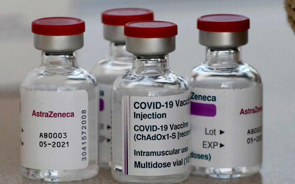 In this Feb. 5, 2021, photo, vials of AstraZeneca vaccine ready to be used at the Wellcome Centre in London. (AP Photo/Frank Augstein) In this Feb. 5, 2021, photo, vials of AstraZeneca vaccine ready to be used at the Wellcome Centre in London. (AP Photo/Frank Augstein)