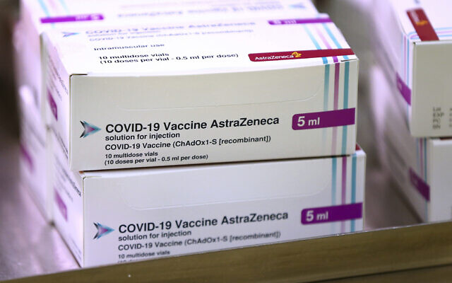 In this Jan. 2, 2021 photo, doses of the COVID-19 vaccine developed by Oxford University and UK-based drugmaker AstraZeneca arrive at the Princess Royal Hospital in Haywards Heath, England. (Gareth Fuller/Pool Photo via AP, File) In this Jan. 2, 2021 photo, doses of the COVID-19 vaccine developed by Oxford University and UK-based drugmaker AstraZeneca arrive at the Princess Royal Hospital in Haywards Heath, England. (Gareth Fuller/Pool Photo via AP, File)