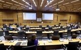 Director General of International Atomic Energy Agency, IAEA, Rafael Mariano Grossi, arrives for the start of the IAEA board of governors meeting at the International Center in Vienna, Austria, March 1, 2021. (Ronald Zak/AP)