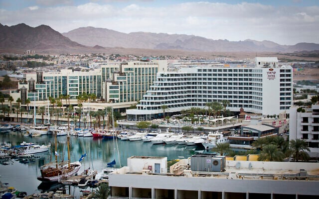 File: View of the marina in the southern Israeli city of Eilat, December 20, 2012. (Moshe Shai/FLASH90) File: View of the marina in the southern Israeli city of Eilat, December 20, 2012. (Moshe Shai/FLASH90)
