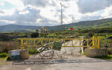 View of the Israeli-Jordanian border on February 10, 2020. (David Cohen/Flash90)