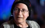 Orit Strock, now National Missions Minister, seen at the Religious Zionist party headquarters in Modi'in on elections night, March 23, 2021. (Sraya Diamant/Flash90)
