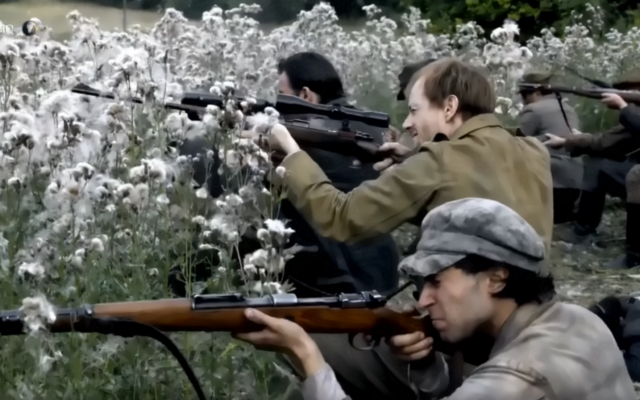 Polish Armia Krajowa soldiers are depicted in the German 'Generation War' TV series. (Youtube screenshot) Polish Armia Krajowa soldiers are depicted in the German 'Generation War' TV series. (Youtube screenshot)