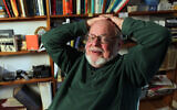 Norton Juster at home in Massachusetts. (Bill Greene/The Boston Globe via Getty Images via JTA)