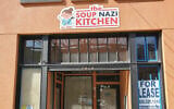 The Soup Nazi Kitchen restaurant. (Courtesy/Tim Ellis via JTA)
