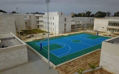 The military's nearly completed Prison 10 complex, built to replace the Israel Defense Forces' existing British Mandate-era prisons in March 2021. (Israel Defense Forces)