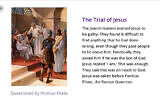 A slide from a homework assignment that blames Jews for Jesus' death. (Joanne Bell via Topmarks/Twitter/JTA))