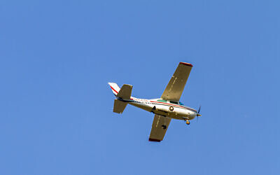 Illustrative: A light airplane flies through the sky in Frederick, MD, USA on October 13, 2020. (iStock/Getty Images)