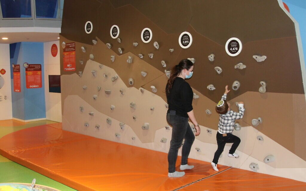 The Lunada experiential museum in Beersheba. (Shmuel Bar-Am)