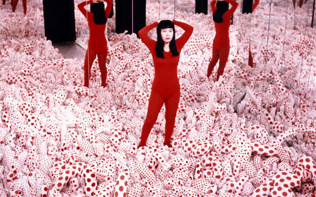 Yayoi Kusama's Infinity Mirrored Room — Love Forever, 1966/94, part of the comprehensive exhibit of her work coming to the Tel Aviv Museum of Art in November 2021. (Courtesy, Ota Fine Arts) Yayoi Kusama's Infinity Mirrored Room — Love Forever, 1966/94, part of the comprehensive exhibit of her work coming to the Tel Aviv Museum of Art in November 2021. (Courtesy, Ota Fine Arts)