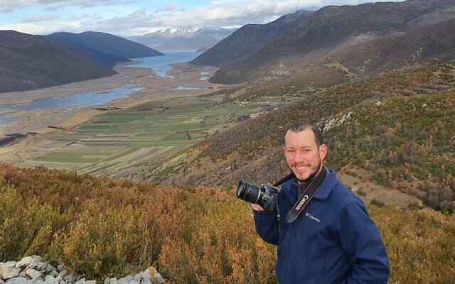 Travel blogger and photographer Matan Hirsch. (Courtesy)
