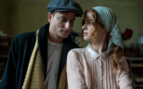 Actors Michael Aloni and Yuval Scharf in 'The Beauty Queen of Jerusalem,' a historical series produced in Israel by Yes Studios. (Courtesy: Nati Levi)