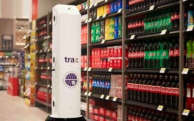 Trax uses computer vision technology to scan shelves in stores and identify what is needed (Courtesy)