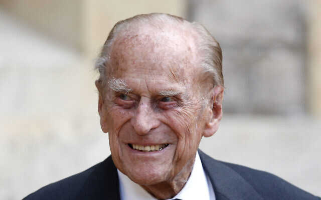 In this July 22, 2020 file photo, Britain's Prince Philip arrives for a ceremony for the transfer of the Colonel-in-Chief of the Rifles from himself to Camilla, Duchess of Cornwall, at Windsor Castle, England (Adrian Dennis/Pool via AP, File) In this July 22, 2020 file photo, Britain's Prince Philip arrives for a ceremony for the transfer of the Colonel-in-Chief of the Rifles from himself to Camilla, Duchess of Cornwall, at Windsor Castle, England (Adrian Dennis/Pool via AP, File)