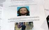 A statement of facts document presented to the United States District Court in the case against Garret Miller is photographed on Monday, March 29, 2021 (AP Photo/Jon Elswick)
