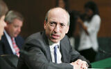 In this July 30, 2013 file photo, then-Commodity Futures Trading Commission (CFTC) Chairman Gary Gensler testifies on Capitol Hill in Washington. (AP Photo/J. Scott Applewhite)