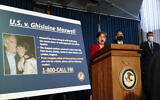 Audrey Strauss, Acting United States Attorney for the Southern District of New York, center, speaks alongside William F. Sweeney Jr., Assistant Director-in-Charge of the New York Office of the Federal Bureau of Investigation, center right, and New York City Police Commissioner Dermot Shea, right, during a news conference to announce charges against Ghislaine Maxwell for her alleged role in the sexual exploitation and abuse of multiple minor girls by Jeffrey Epstein, July 2, 2020, in New York. (AP Photo/John Minchillo)