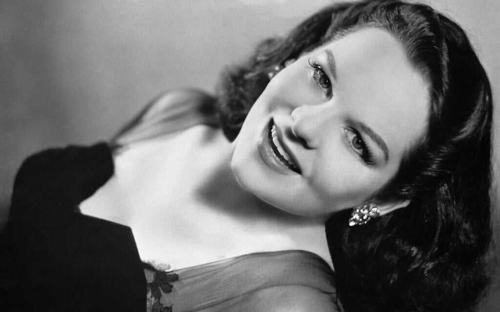 The gang-style slaying of Benjamin (Bugsy) Siegel on June 20, 1947 took place in a palatial Beverly Hills, California, residence leased by wealthy and active Virginia Hill, pictured here, well known film colony for her lavish parties. She en route to Paris or already there when the killing occurred.  (AP Photo)