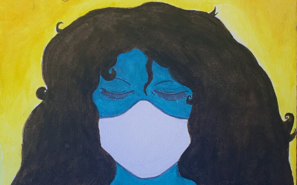Detail from 'Quarantine Blues' by Ciera Amaro, visual art submission to 'Dispatches from Quarantine' (Courtesy of 'Dispatches from Quarantine' project)
