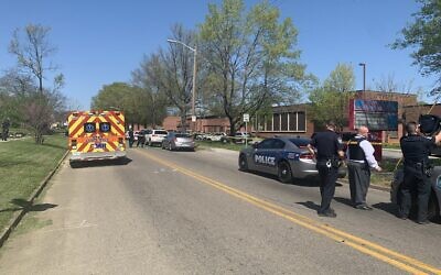 The site of a mass shooting at Austin-East Magnet High School in Knoxville, Tennessee on April 12, 2012 (Knoxville Police)
