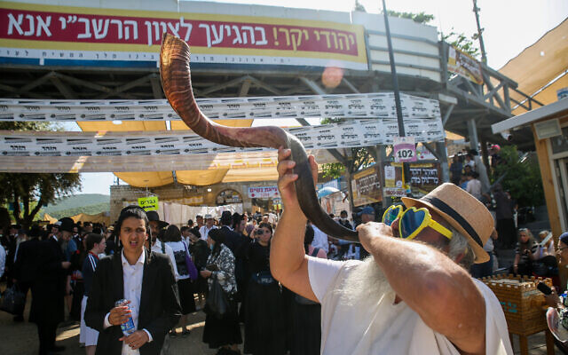 Jewish pilgrims seen at the gravesite of Rashbi, or Rabbi Shimon Bar Yohai, in Meron in the northern Galilee ahead of the start of the Jewish holiday of Lag B'Omer, on April 29, 2021. (David Cohen/Flash90) Jewish pilgrims seen at the gravesite of Rashbi, or Rabbi Shimon Bar Yohai, in Meron in the northern Galilee ahead of the start of the Jewish holiday of Lag B'Omer, on April 29, 2021. (David Cohen/Flash90)