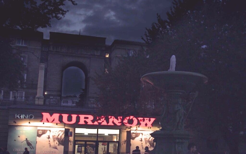 Screenshot from 'Muranów' by director Chen Shelach (courtesy)