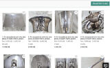 Items that purportedly belonged to Nazi leader Adolf that have been put up for auction in Australia by JB Military Antiquities. (Screen capture)