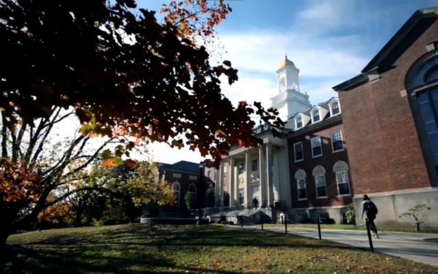 A view of the Storrs campus at Connecticut University (YouTube screenshot)