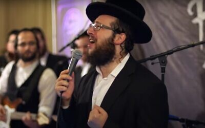 Shraga Gestetner, of Montreal, was killed during the fatal crush at Mt. Meron on April 30, 2021. (screenshot: YouTube)