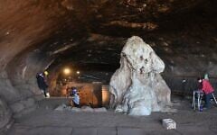 The Wonderwerk Cave in South Africa. (Michael Chazan at the University of Toronto)