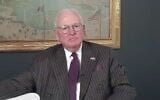 Chicago Alderman Ed Burke, shown here in 2018, is on trial for corruption. (Screen shot from YouTube via JTA)