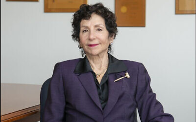 Judge Sandra J. Feuerstein, a longtime federal judge in the Eastern District of New York. (Cardozo School of Law via JTA)