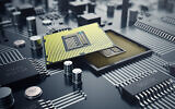 Illustrative. Computer processors. Conventional computers process information, or bits, each of which can be either a zero or a one, in the binary language of computing. Quantum bits, however, used by quantum computers, can be both a zero and one simultaneously. (Rost-9D; iStock by Getty Images)